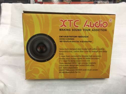 XTC SUBWOOFER DEVASTATOR 12INCH 20000W DVC